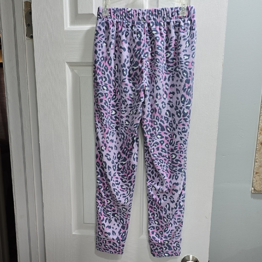 Wonder Nation Leopard Print Pajama Pants Kids Size M(7/8) - Picture 7 of 8